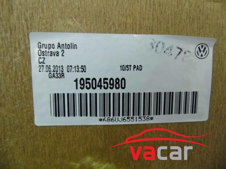 1S4867501BK ROOF PANEL SKODA CITIGO 5D 12+ GRAY COLOR photo 7 - milautoparts-fr.ukrlive.com