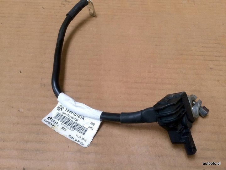 VW SKODA CLAMP CABLE BATTERY 1S0915181A photo 1 - milautoparts-fr.ukrlive.com