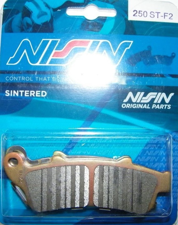 SABOTS DE FREIN DE FREIN NISSIN 2P250ST F2 SINTERED COULEUR D'OR photo 1 - milautoparts-fr.ukrlive.com