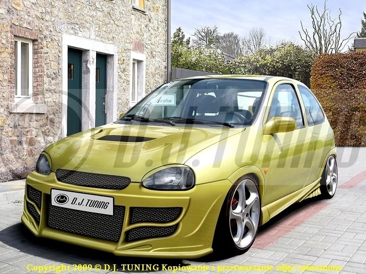 OPEL CORSA B * BUMPER FRONT TORNADO * DJ-TUNING photo 1 - milautoparts-fr.ukrlive.com