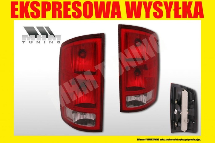 LAMP REAR DODGE RAM PICK UP 2002-2006 USA SET photo 2 - milautoparts-fr.ukrlive.com