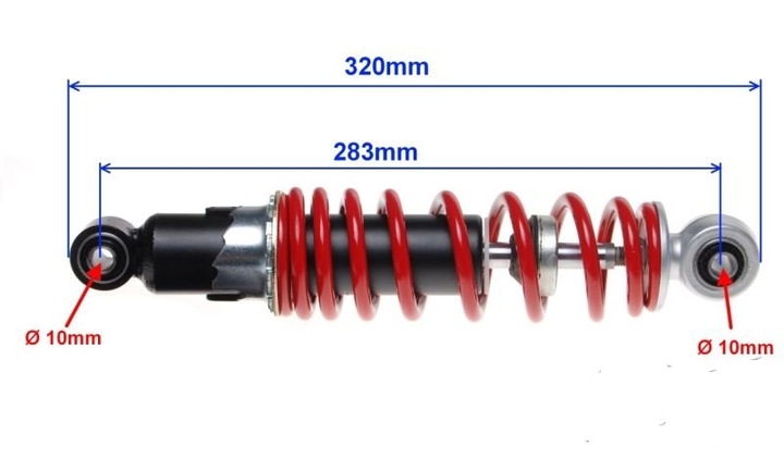 CROSS 125 ATV - SIDE MEMBER REAR FRONT 28CM photo 2 - milautoparts-fr.ukrlive.com