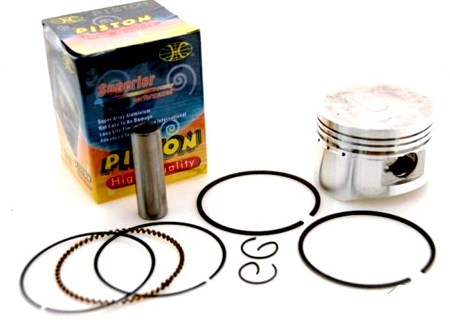 ATV 70/90/110 - PISTON COMPLETE SET 52,4MM photo 1 - milautoparts-fr.ukrlive.com