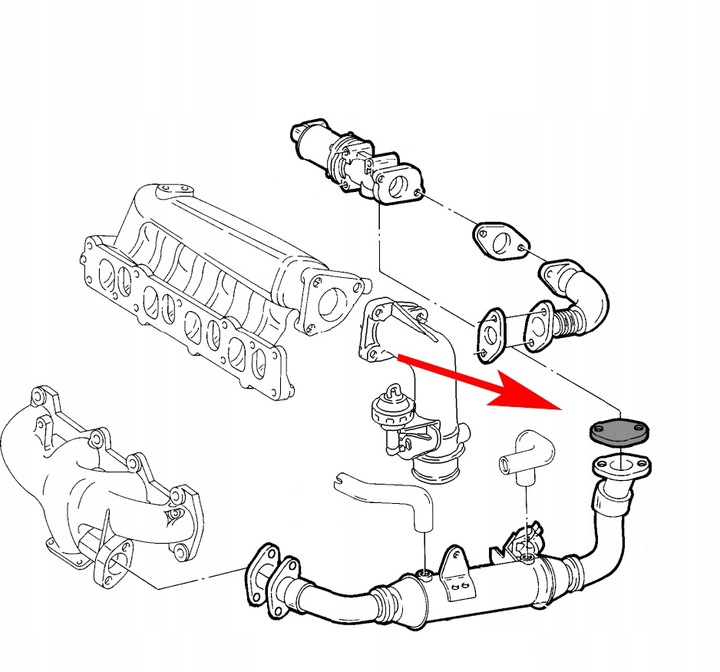 BLIND PLUG VALVE EGR FIAT BRAVO STILO IDEA 1.9 JTD photo 2 - milautoparts-fr.ukrlive.com