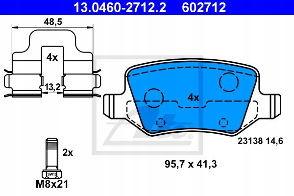 ATE 24.0108-0113.1 DISQUE DE FREIN photo 3 - milautoparts-fr.ukrlive.com