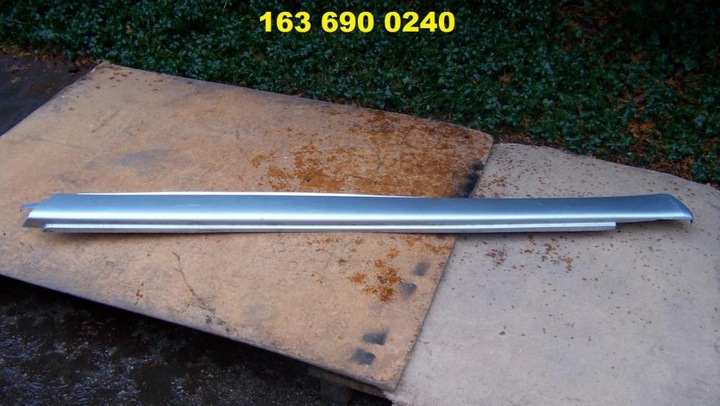 MERCEDES ML W163 FACING, PANEL SILL RIGHT SILL POZNAN photo 1 - milautoparts-fr.ukrlive.com