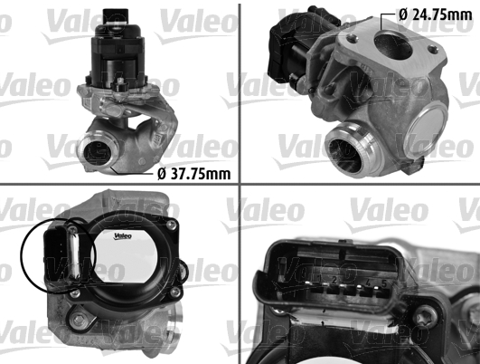 SOUPAPE EGR 1.6 HDI PEUGEOT CITROEN FORD ORIGINAL photo 3 - milautoparts-fr.ukrlive.com