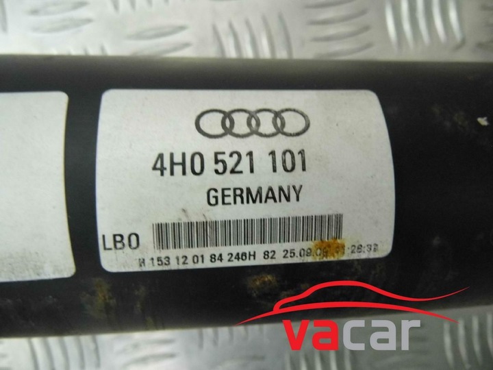 4H0521101 ARBRE DE CARDAN D’ENTRAÎNEMENT AUDI A8 D4 4H photo 4 - milautoparts-fr.ukrlive.com