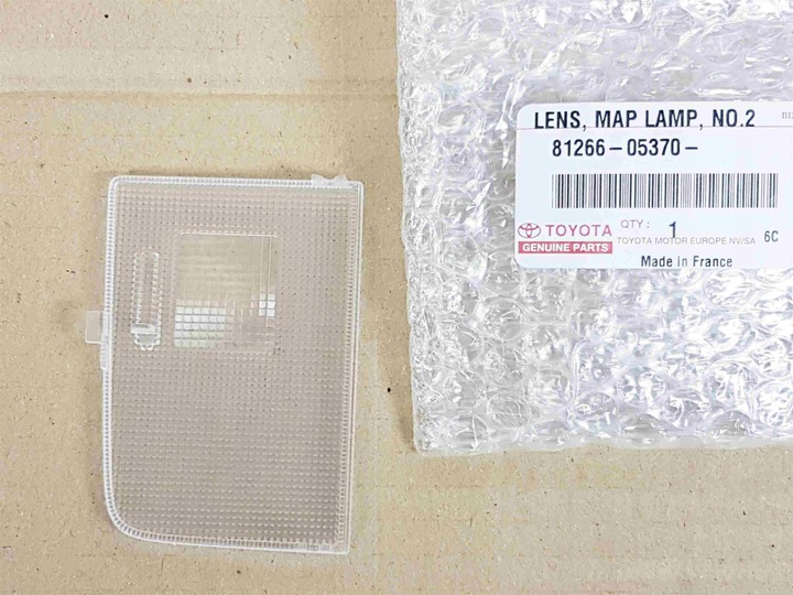 AVENSIS T27 08-18 GLASS COVER LAMPS SUFITOWEJ photo 3 - milautoparts-fr.ukrlive.com