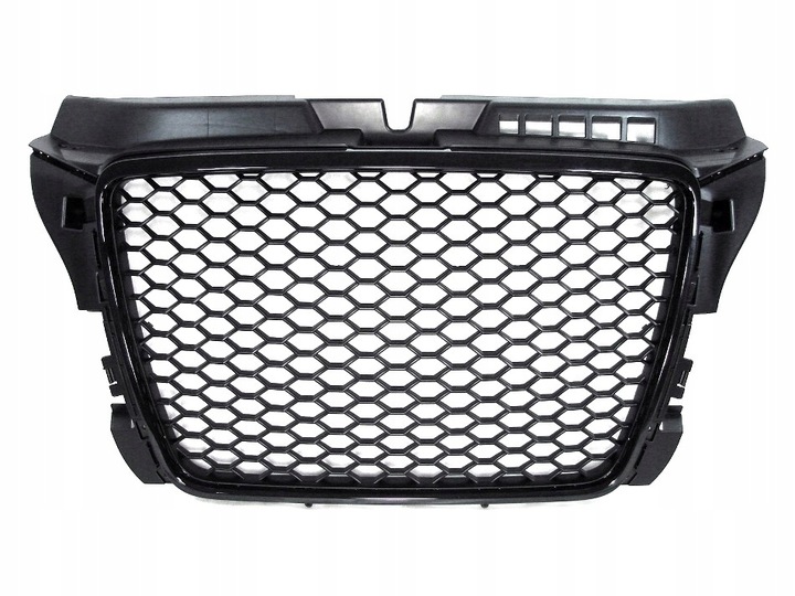 GRILLE RADIATOR GRILLE AUDI A3 8P FACELIFT 08-11 RS LOOK POLMAT PLASTER MIODU FRAME GLOSS photo 3 - milautoparts-fr.ukrlive.com