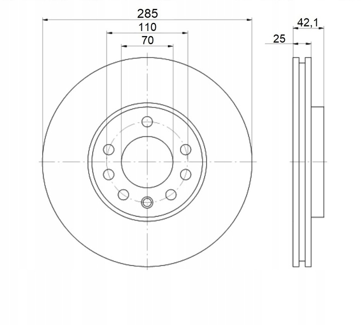 DISQUES DE FREIN MIKODA OPEL VECTRA C GTS 02-08R. photo 11 - milautoparts-fr.ukrlive.com