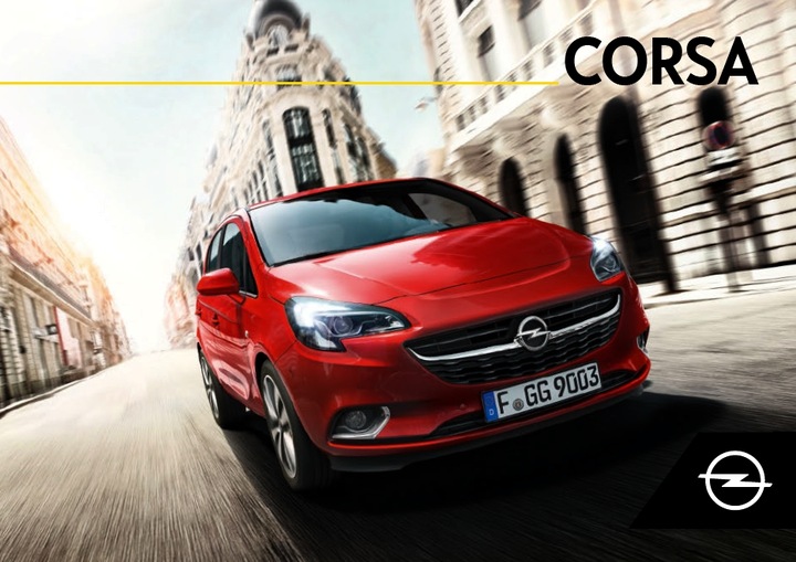 OPEL CORSA I CORSA GSI PROSPEKT MODÈLE 2019 POLONAIS photo 1 - milautoparts-fr.ukrlive.com