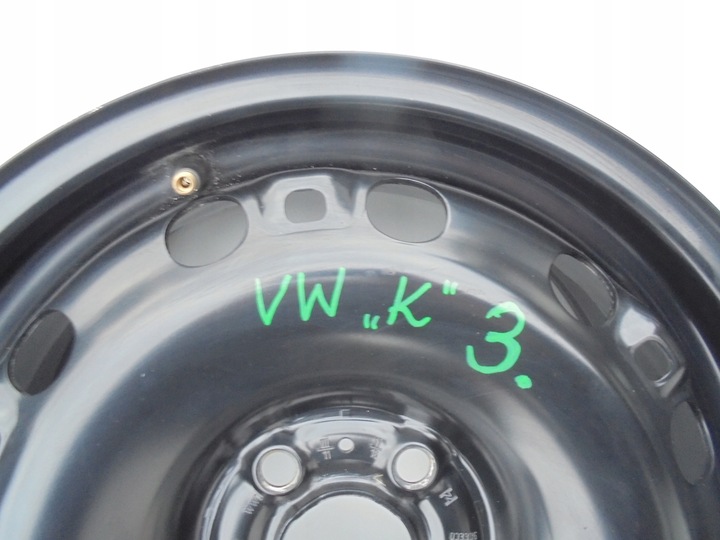 VW POLO 6C ROUE DISQUE D'ACIER 6C0601027A ET38 6J X 15 H2 photo 3 - milautoparts-fr.ukrlive.com