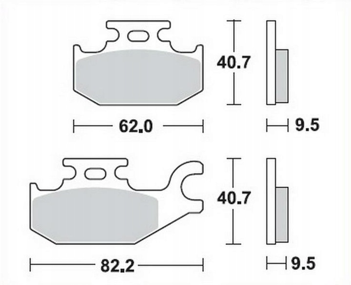 TRW COMPLET DE SABOTS DE FREIN DE FREIN TRW MCB724SI photo 5 - milautoparts-fr.ukrlive.com