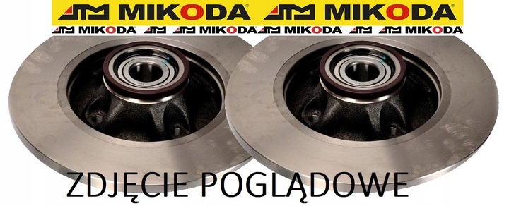 DISCS MIKODA 0565L CITROEN DS3 FROM 09R REAR 249MM photo 3 - milautoparts-fr.ukrlive.com