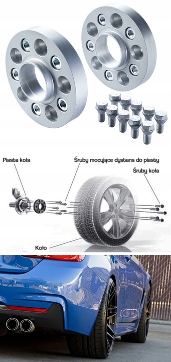 DISTANCES 5X120 BMW E36 E39 E60 E90 E38 20MM+SRUBY photo 13 - milautoparts-fr.ukrlive.com