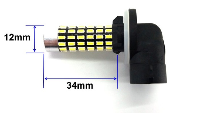 AMPOULE LED 881 12V CANBUS PGJ13, H27/2, 1200LM photo 3 - milautoparts-fr.ukrlive.com