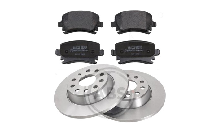 TRW SET DISCS PADS REAR VW PASSAT B6 05-11R RC photo 2 - milautoparts-fr.ukrlive.com