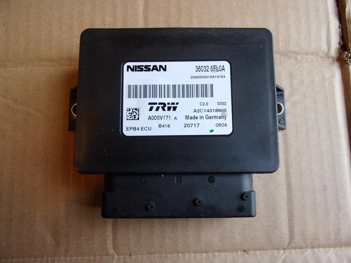 QASHQAI J11 18R 1.2 DIG-T CONTROL UNIT 36032-6FL0A photo 1 - milautoparts-fr.ukrlive.com