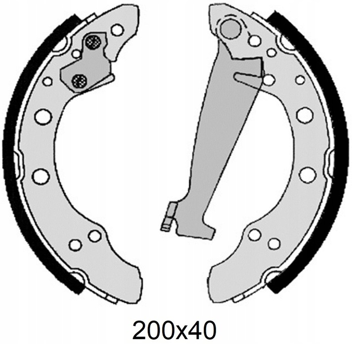 BEBNY MIKODA 9221 BRAKE SHOES SEAT IBIZA IV 08R- REAR photo 3 - milautoparts-fr.ukrlive.com