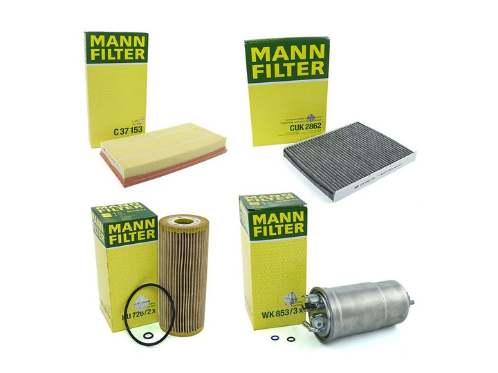 VW BORA GOLF 4 IV 1,9 TDI SDI SET FILTERS MANN photo 1 - milautoparts-fr.ukrlive.com