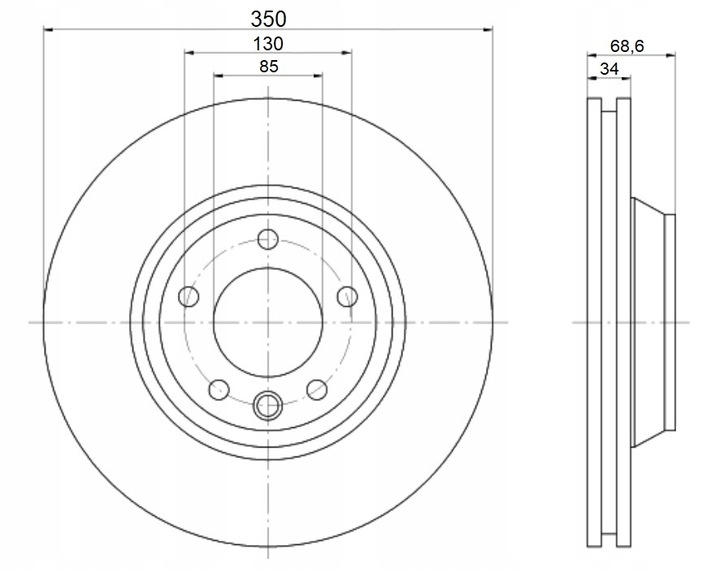 DISCS MIKODA 0294 AUDI Q7 4LB 06R-16R FRONT 350MM photo 2 - milautoparts-fr.ukrlive.com