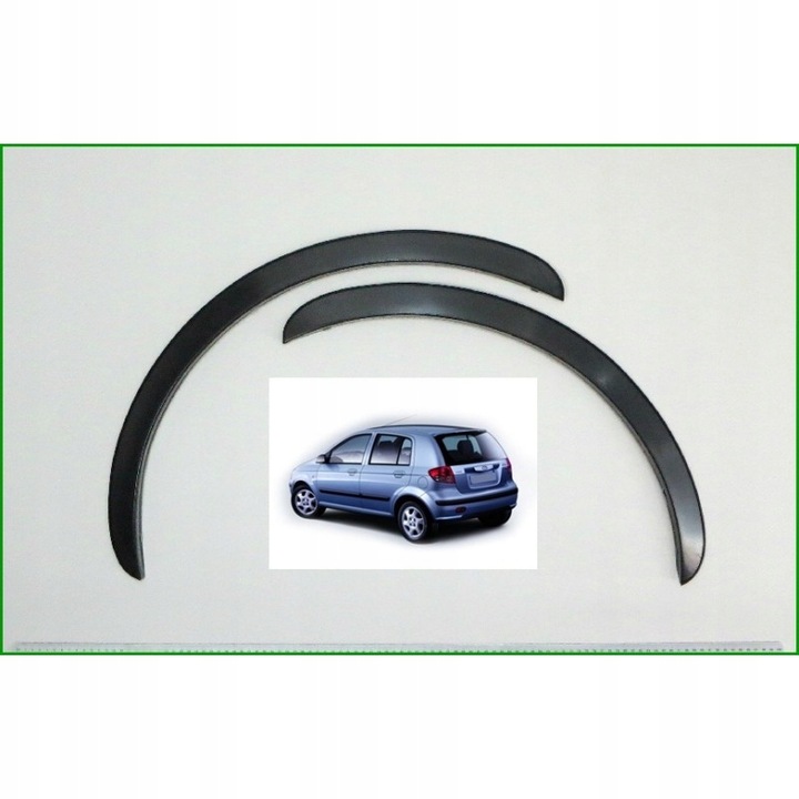 TRIMS ON WING MUDGUARDS HYUNDAI GETZ 02-09 photo 7 - milautoparts-fr.ukrlive.com