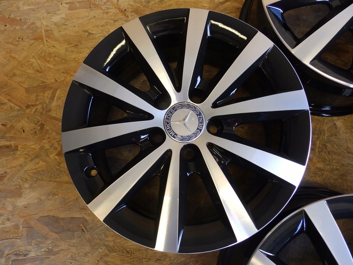 DISCS MERCEDES W246 B-KLASA 6.5JX16H2 ET49 GOOD CONDITION photo 3 - milautoparts-fr.ukrlive.com