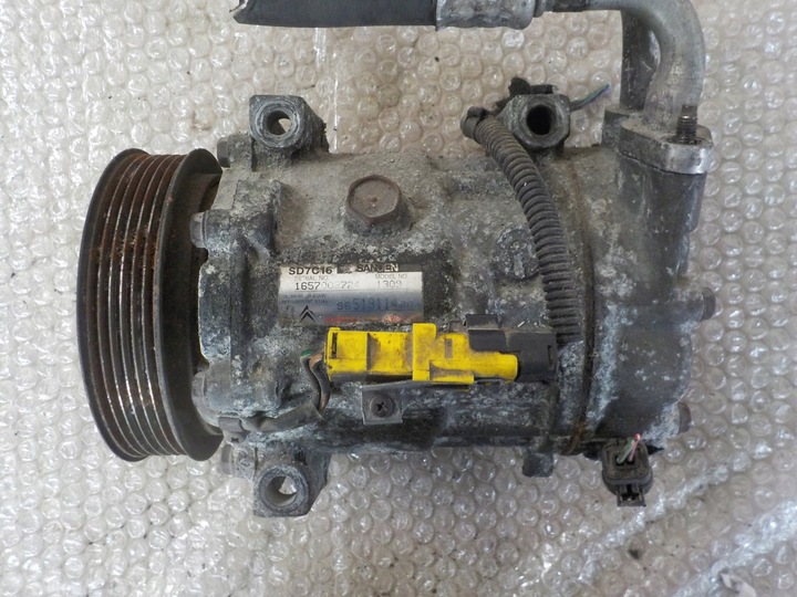 PEUGEOT 307 II UNIVERSAL COMPRESSOR AIR CONDITIONER 9651911480 photo 2 - milautoparts-fr.ukrlive.com