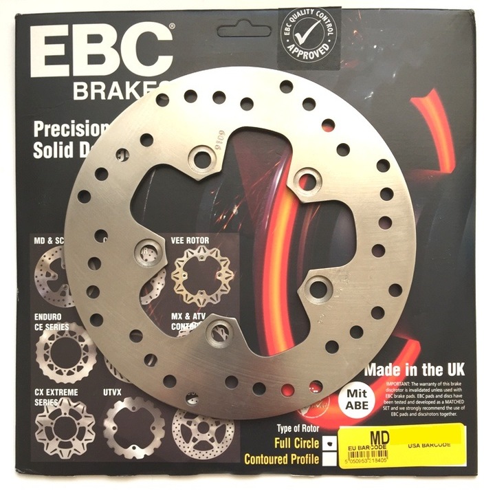 DISC BRAKE EBC MD9109D photo 1 - milautoparts-fr.ukrlive.com