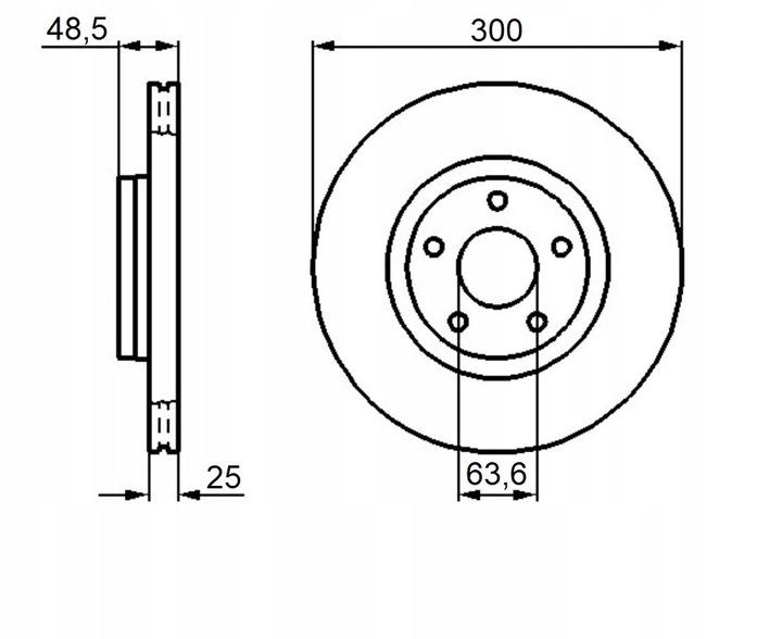 DISQUES MIKODA 0737 GT SABOTS DE FREIN VOLVO C30 AVANT 300MM photo 2 - milautoparts-fr.ukrlive.com