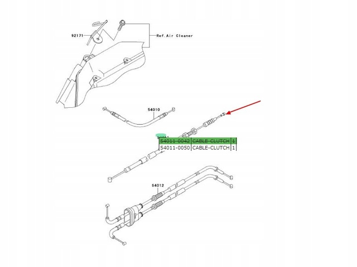 TUYAU ENSEMBLE D'EMBRAYAGE KAWASAKI ZX6R 636 2005-2006 photo 5 - milautoparts-fr.ukrlive.com