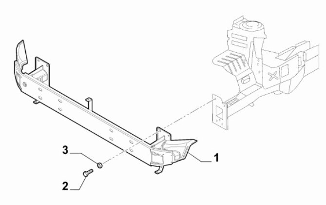 FIAT DUCATO 3 POUTRE PARE-CHOCS AVANT AVANT OR photo 5 - milautoparts-fr.ukrlive.com