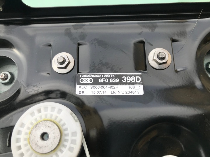 ÉLÉVATEUR VITRES 8F0839398D VITRE 2014 AUDI A5 S5 8F CABRIO