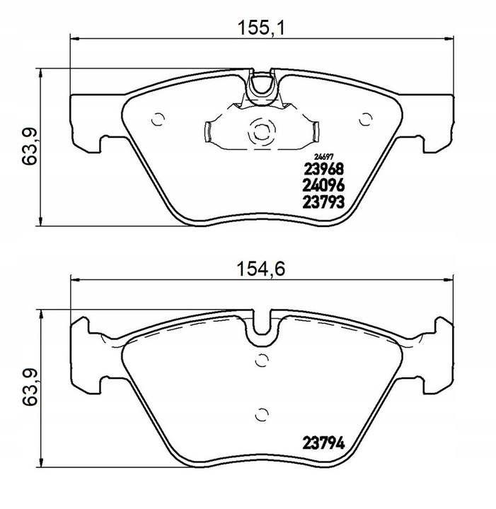 FERODO PADS BRAKE FDB1773 photo 2 - milautoparts-fr.ukrlive.com