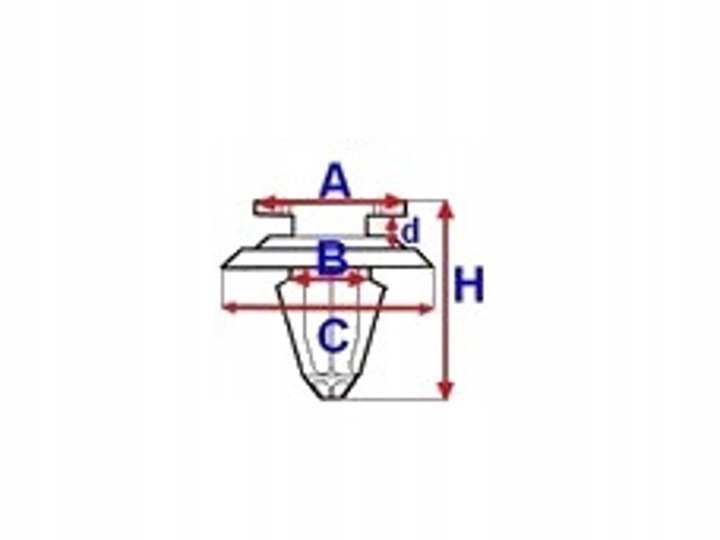 CLAMP TAPICERSKA BMW photo 2 - milautoparts-fr.ukrlive.com