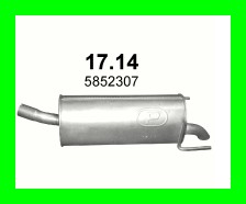 SILENCER END OPEL ASTRA 17.14 BIALYSTOK photo 2 - milautoparts-fr.ukrlive.com