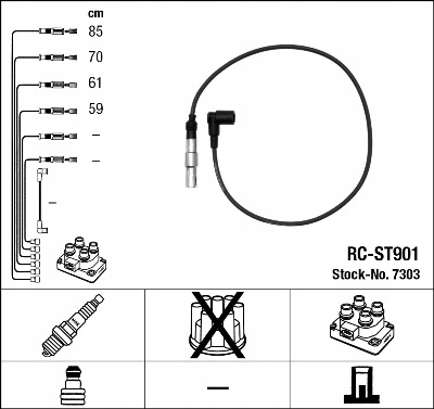 DRIVING GEAR NGK RC-ST901 7303 photo 2 - milautoparts-fr.ukrlive.com