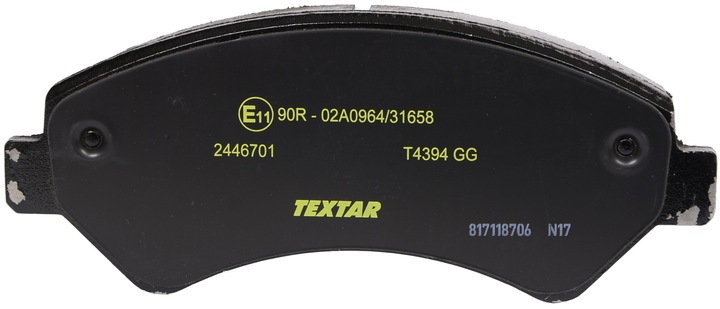 PADS BRAKE TEXTAR 2446701 photo 3 - milautoparts-fr.ukrlive.com