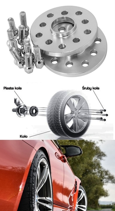 DISTANCES 4X100/5X108 RENAULT LAGUNA CLIO 15MM+SRUB photo 7 - milautoparts-fr.ukrlive.com