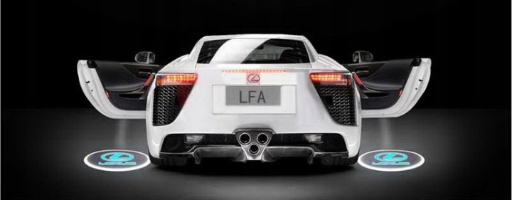 FEUX LED POWITALNE LOGO VIP SUPER PUISSANT 2X7W