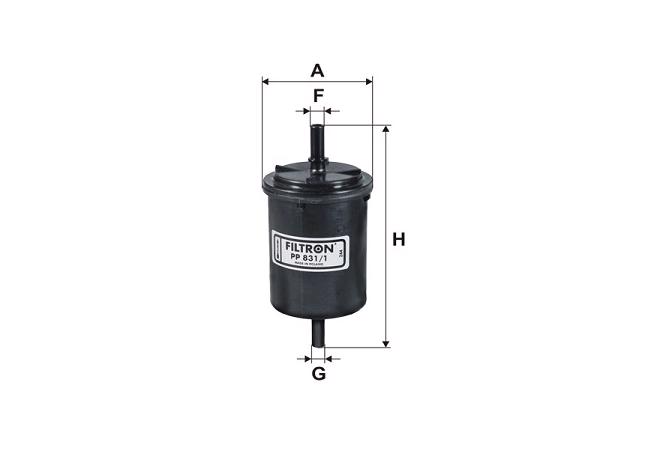 FILTRE CARBURANT FILTRON - PP831/1 photo 2 - milautoparts-fr.ukrlive.com