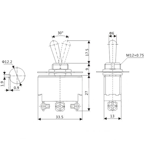 CONTACT INTERRUPTEUR KN3(C)-102 photo 3 - milautoparts-fr.ukrlive.com