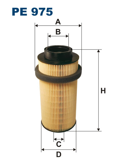 FILTRON PE975 - FILTER FUEL photo 2 - milautoparts-fr.ukrlive.com