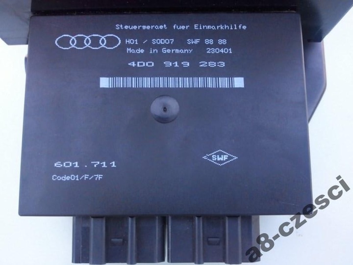Audi a6 a8 блок управления комфорта парктроник 4d0919283, Цена