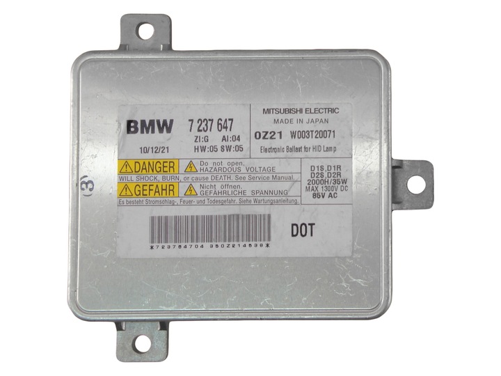 Блок розжига bi xenon bmw 3 iii e90 e91 7237647, Цена