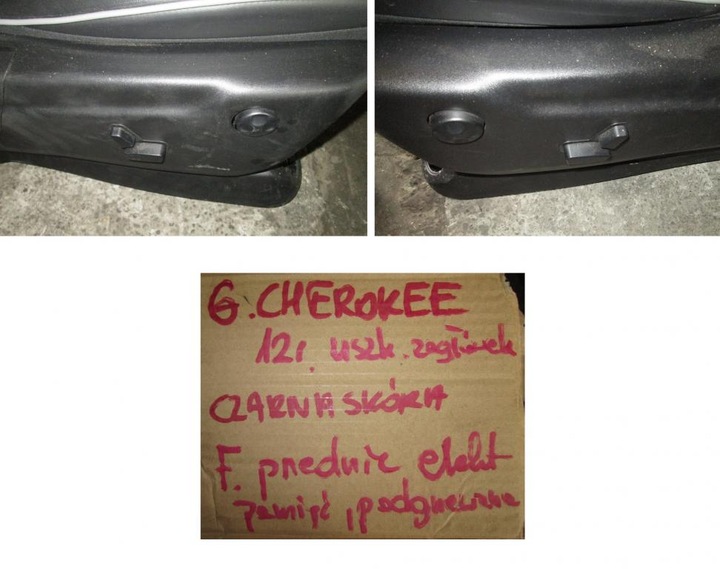 фото №5, Обивка кожа сиденья jeep grand cherokee 12r