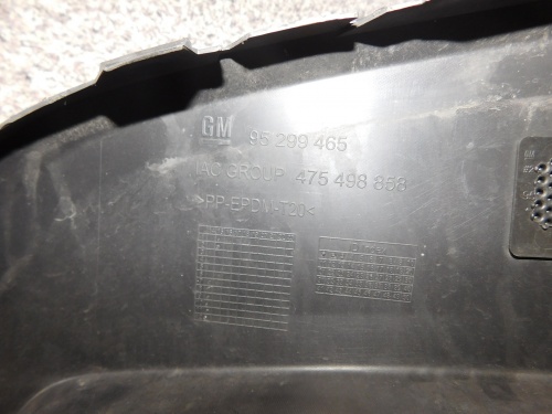 фото №10, Opel mokka бампер переднее перед dół спойлер