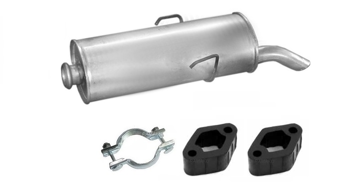 фото №1, Citroen saxo 1.0 1.1 1.4 1.6 1.5d 1996-2004 глушитель конечный