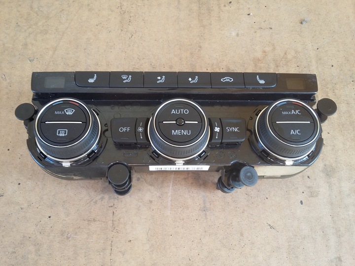 фото №1, Vw golf vii панель климатроник 5g0907044bl